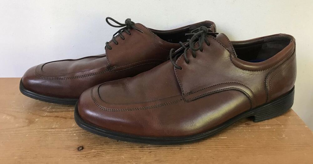 Florsheim ComforTech Leather Bio Comfort Lace Up Oxfords Dress Shoes 10.5D 44.5